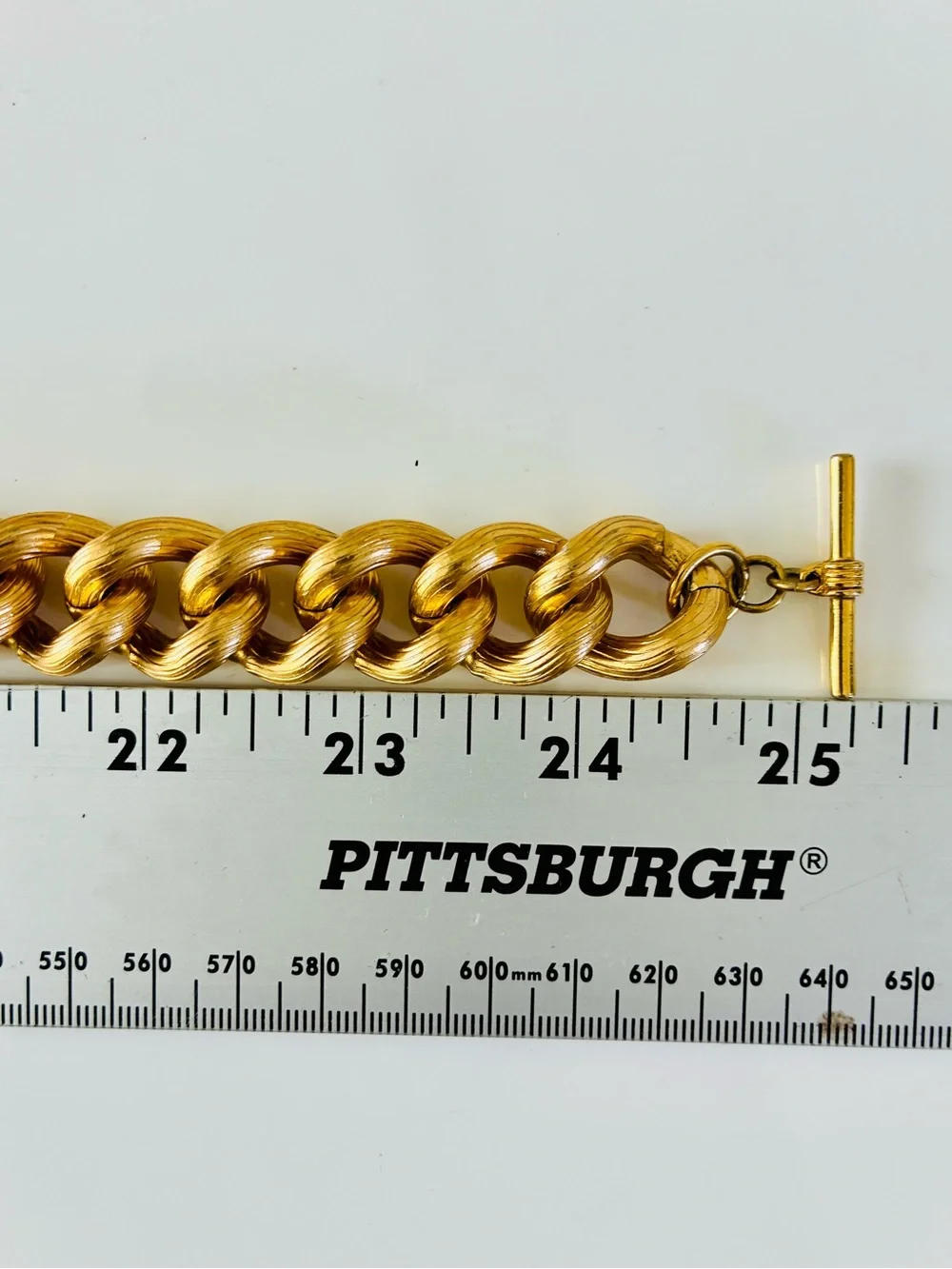 Deliciously Chunky VTG 80s Textured Gold Chain Necklace - Bold Statement 146g